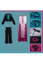 2XXT Cosplay Vtuber Virtual YouTuber 3SKM Half Anniversary Kaisei Cosplay Costume